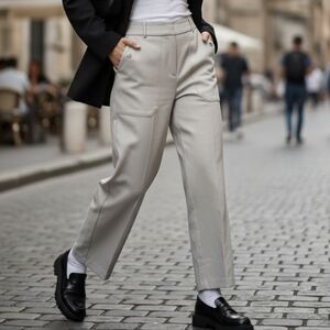 Jules & Leopold | NWT | Beige Dress Pants | Large | Stretch | Pull On